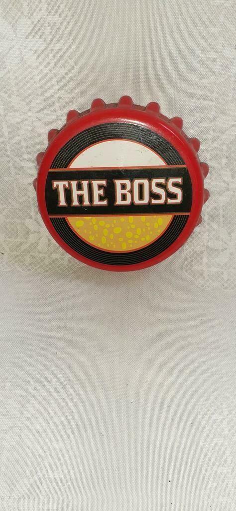 § Decapsuleur magnétique the boss, Collections, Marques & Objets publicitaires, Enlèvement ou Envoi, Comme neuf