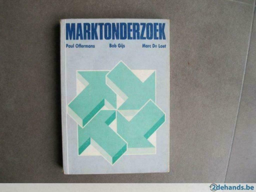 Marktonderzoek, Ophalen of Verzenden