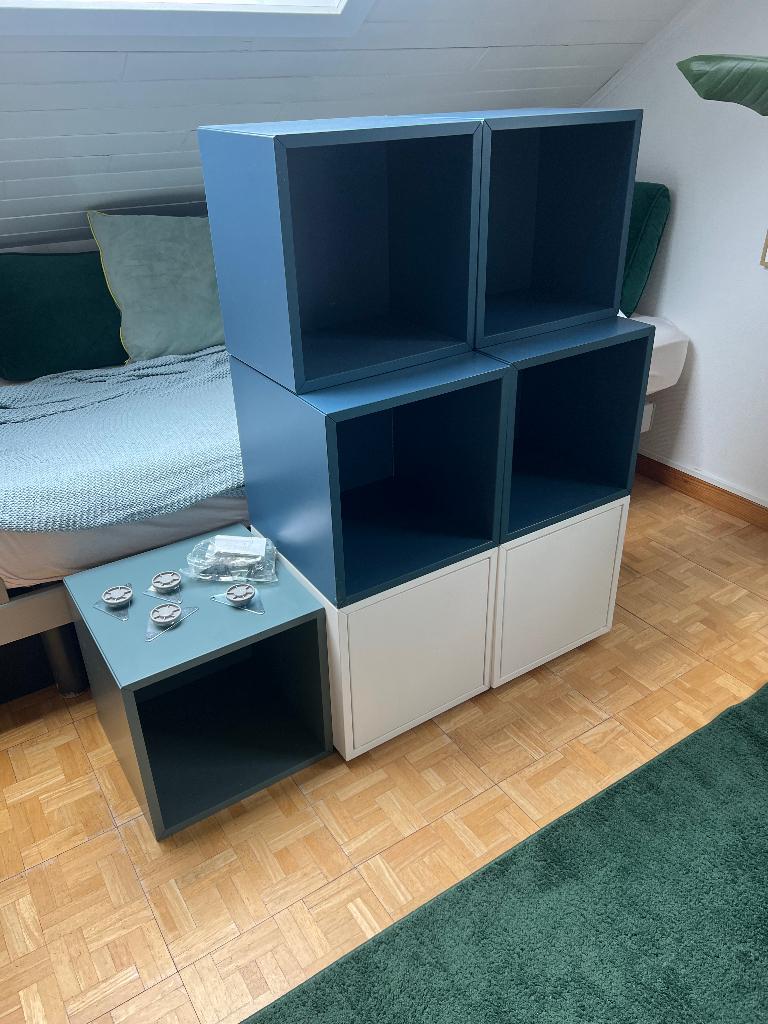 Eket kubussen IKEA losse elementen, Maison & Meubles, 25 à 50 cm, Avec porte(s), Comme neuf, Enlèvement