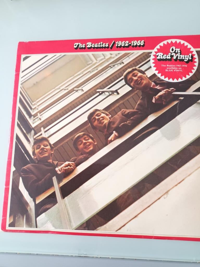 The beatles, 1962/1966.red vinyl., Ophalen of Verzenden, Zo goed als nieuw, 12 inch