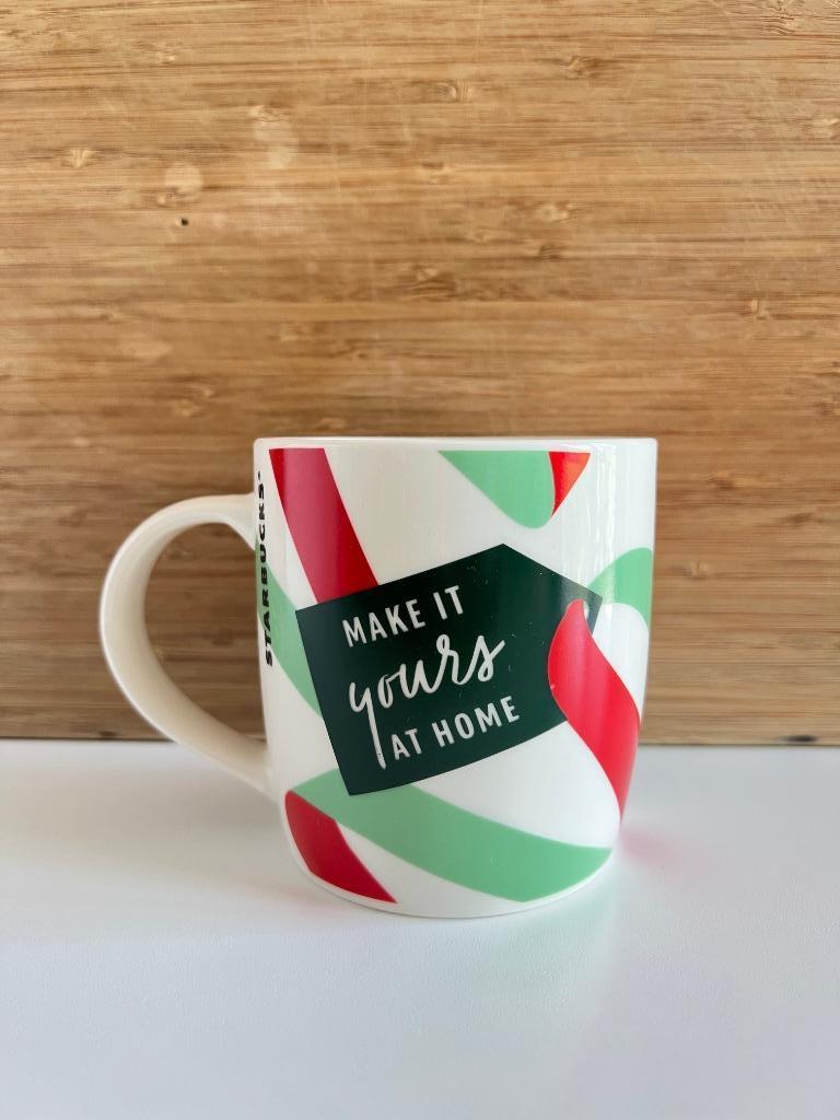 Tasse Starbucks Make it yours at home 2021, Gebruikt, Ophalen of Verzenden, Overige stijlen, Kop(pen) en/of Schotel(s)