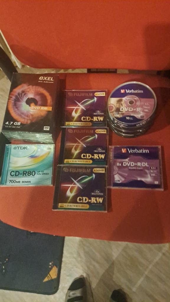 Lege CD-R / CD-RW / DVD+R, Computers en Software, Beschrijfbare discs, Ophalen of Verzenden, Nieuw, Overige typen, Op spindel