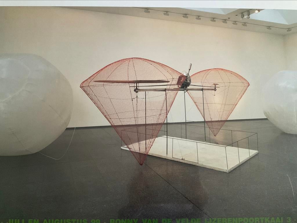 Panamarenko Bernoulli 1999, Enlèvement