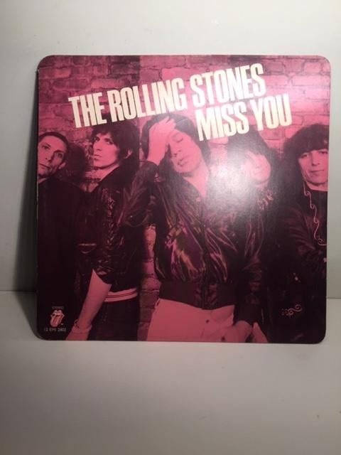 LP - The Rolling Stones - Miss You Pink Vinyl ( Maxi-Single), Cd's en Dvd's, Vinyl | Rock, Zo goed als nieuw, Rock-'n-Roll, 12 inch
