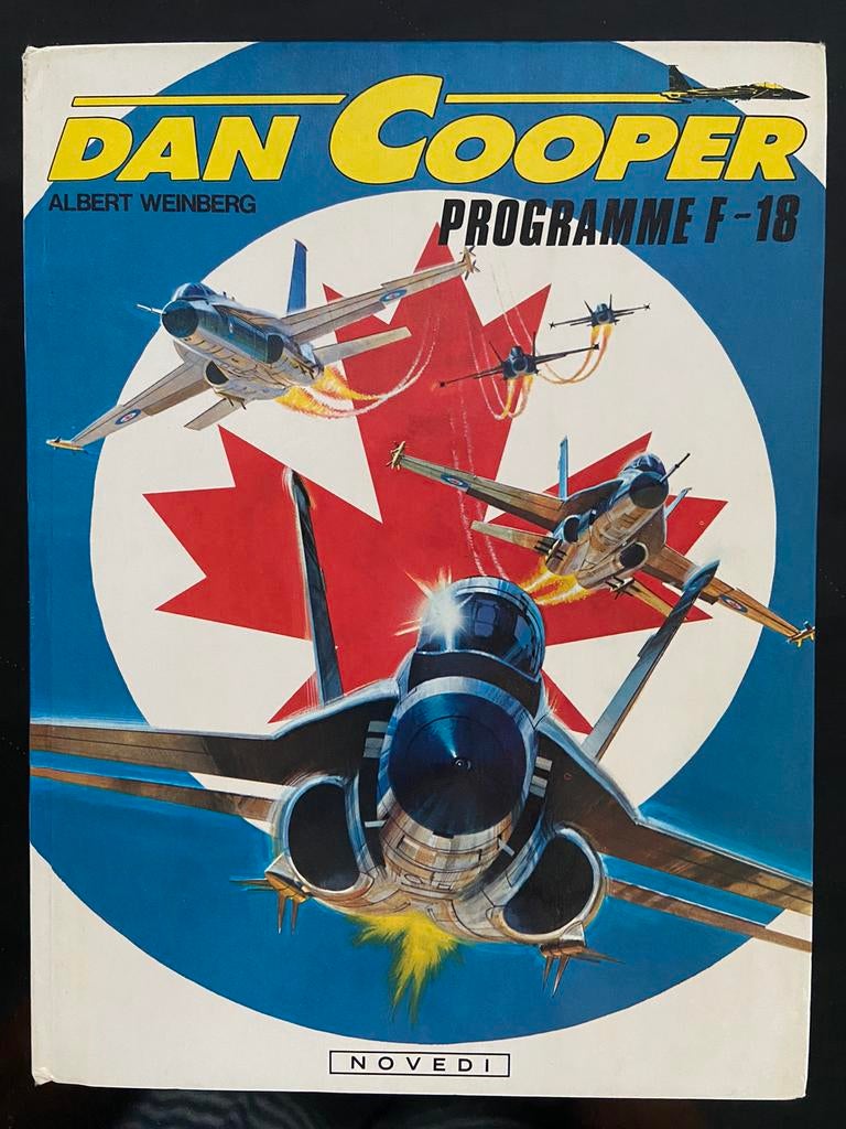 DAN COOPER - F-18-programma - Originele editie uit 1981, Boeken, Gelezen, Eén stripboek, Ophalen of Verzenden, Albert Weinberg