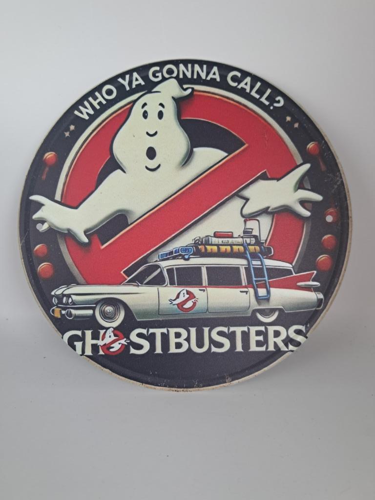 plaque métal de décoration Ghostbusters, Enlèvement ou Envoi, Neuf
