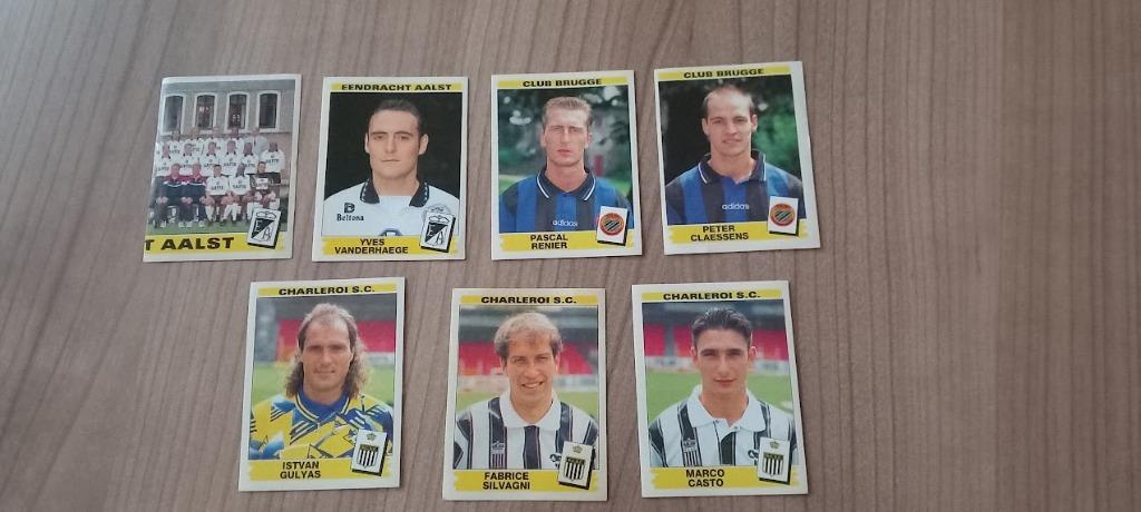 Panini Football 96. 14 stickers.Ook apart te koop, Ophalen of Verzenden, Zo goed als nieuw, Sport