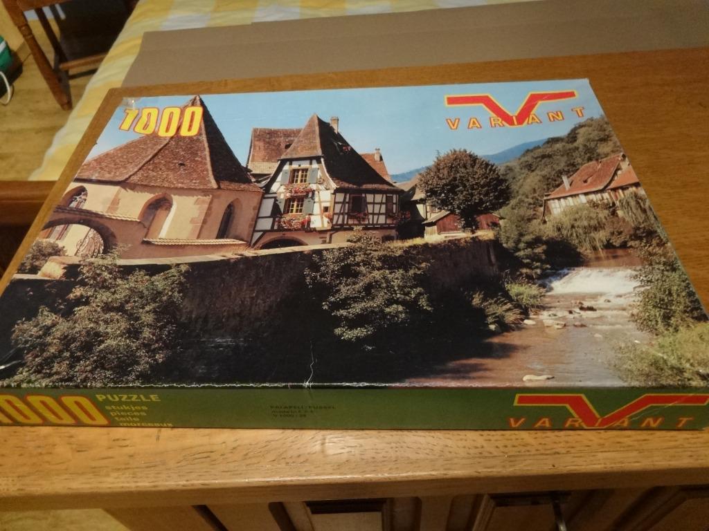 Puzzel 1000 stukjes, Ophalen of Verzenden, Meer dan 50 stukjes, Gebruikt