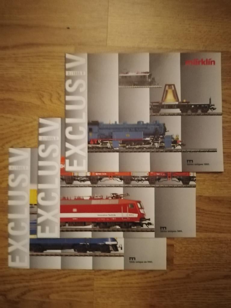 Prospectus Marklin Exclusiv, Ophalen, Wisselstroom, Gebruikt, Boek, Tijdschrift of Catalogus