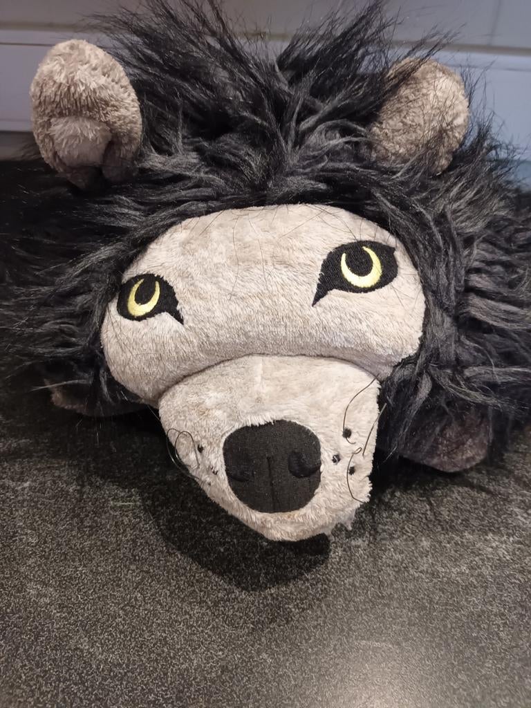 Onesie wolf maat 146, Kinderen en Baby's, Ophalen, Zo goed als nieuw, JBC, Jongen of Meisje