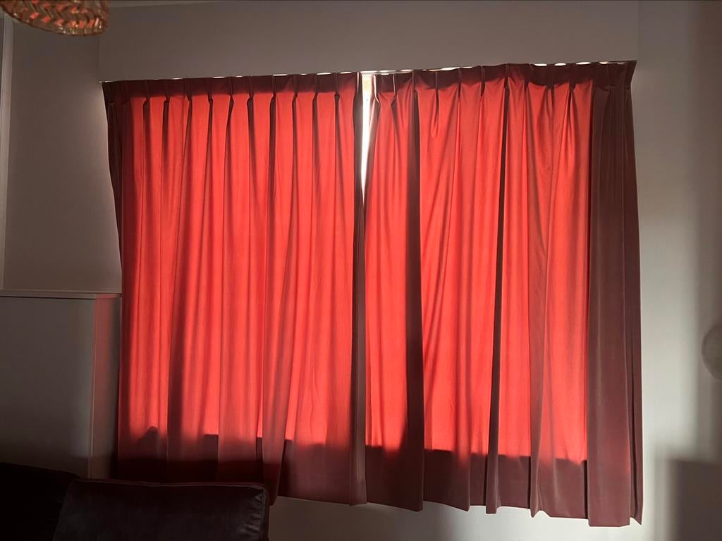 Splinternieuwe op maat gemaakte gordijnen, Ophalen, Overige kleuren, Nieuw, 200 cm of meer