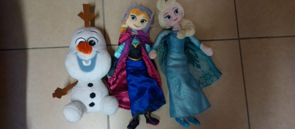 Knuffels Frozen: Olaf, Anna, Elsa VERLAAGD IN PRIJS, Ophalen
