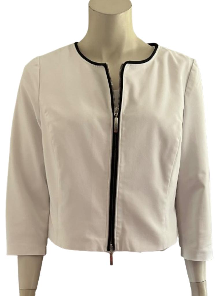 CAROLINE BISS vestje - 42 - Pre Loved, Kleding | Dames, Kouterbaan 44 9280 Lebbeke, Verzenden, Wit, Maat 42/44 (L)