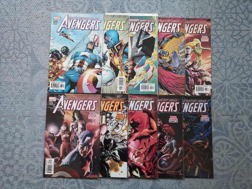 the Avengers (vol.3) #61-70 (2003), Complete serie of reeks, Ophalen of Verzenden, Nieuw