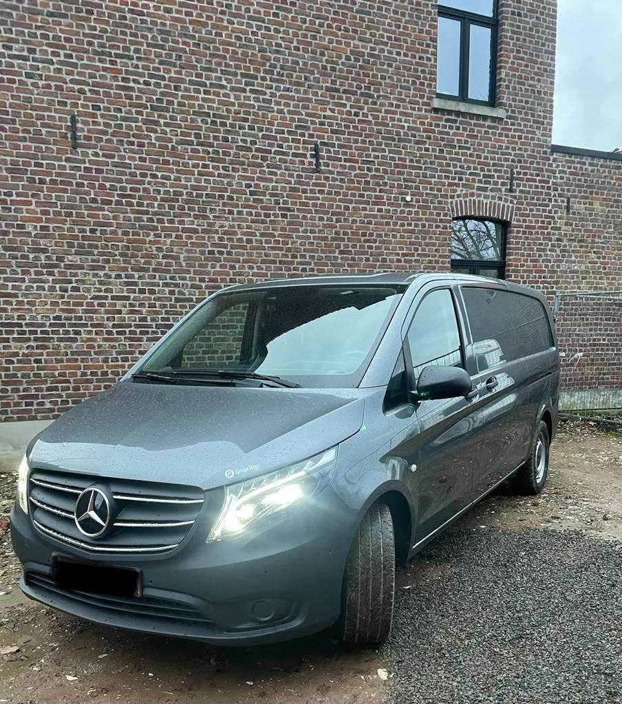 Porte coulissante double Mercedes Vito 119cdi, gris sélanite, Autos, Camionnettes & Utilitaires, Apple Carplay, Argent ou Gris