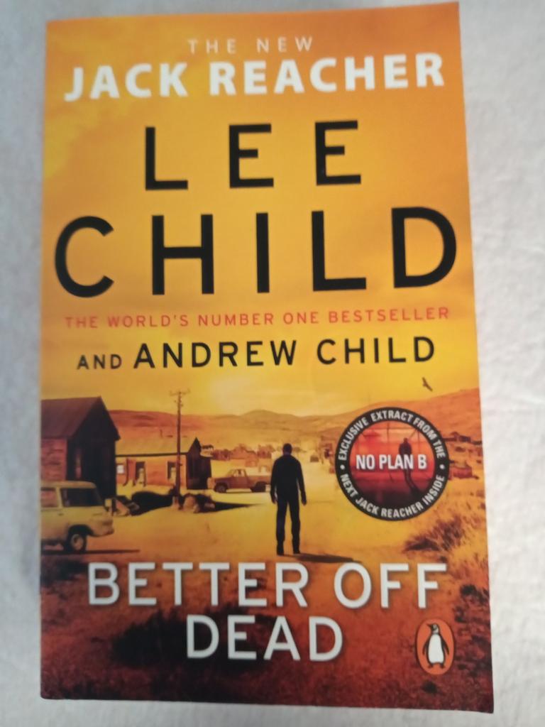 Lee Child - Better off dead, Enlèvement ou Envoi, Comme neuf