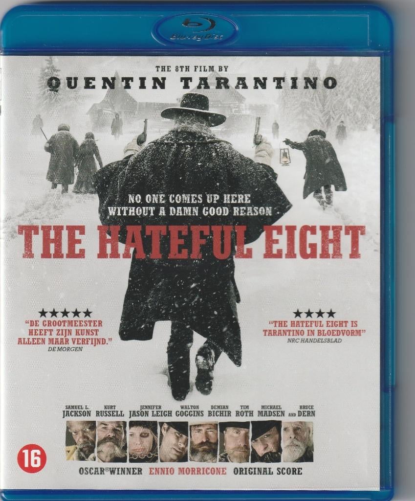 Blu-ray film The Hateful Eight, Ophalen of Verzenden, Zo goed als nieuw