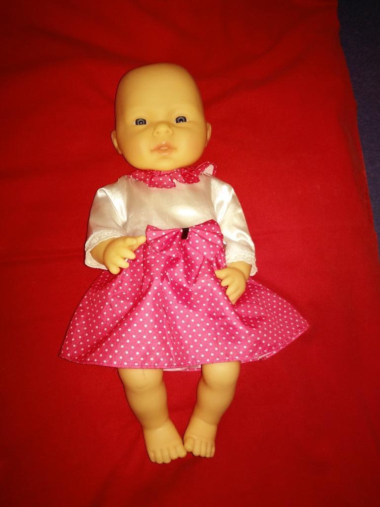 POP - Roze kleedje, Ophalen of Verzenden, Zo goed als nieuw, Babypop