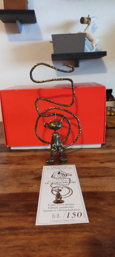 Pixi 5508 Marsupilami Bronze Figurine limitiert / 150 ex, Ophalen of Verzenden, Zo goed als nieuw, Overige typen