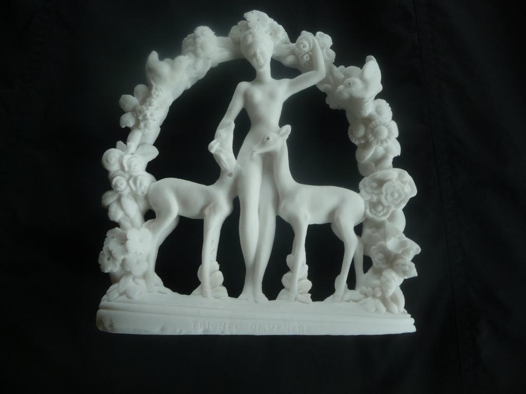 Sculptuur in natuursteen, mineralen Albast, Ophalen, Mineraal