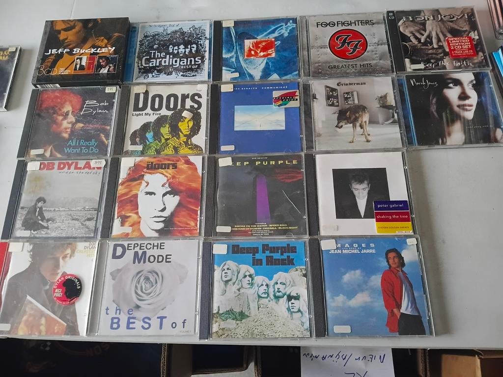 18 cd's van Buckley tot Jones, Ophalen