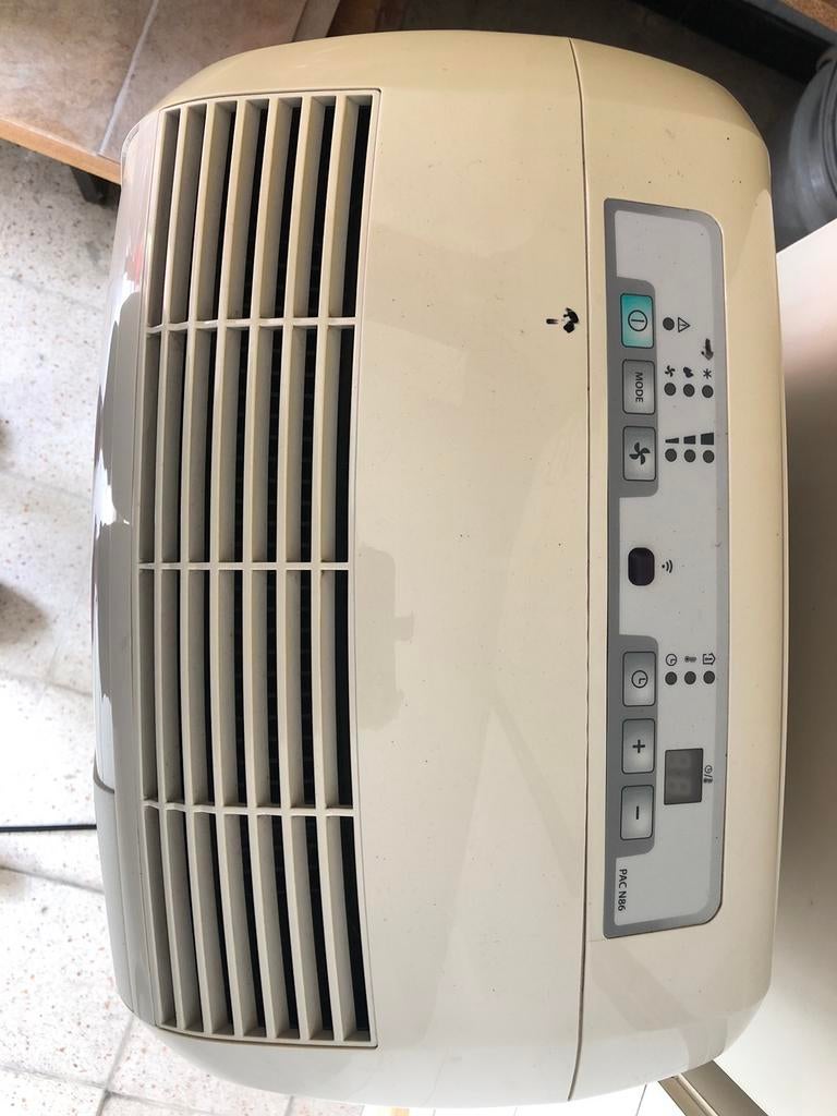 Mobiele airco Delonghi, Ophalen, Mobiele airco, Afstandsbediening