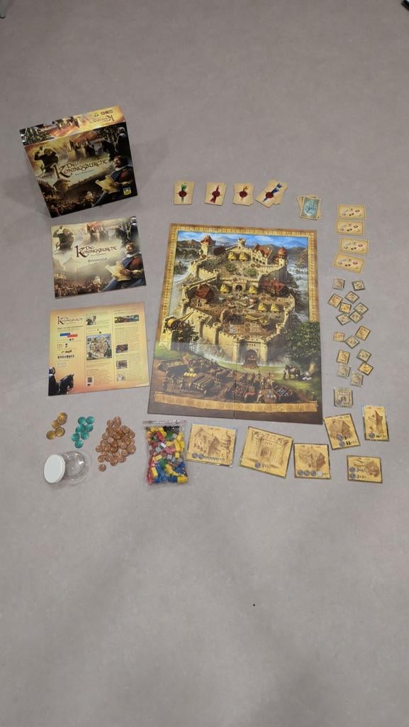 De koningsburcht, Trois ou quatre joueurs, Enlèvement, Comme neuf, The Game Master