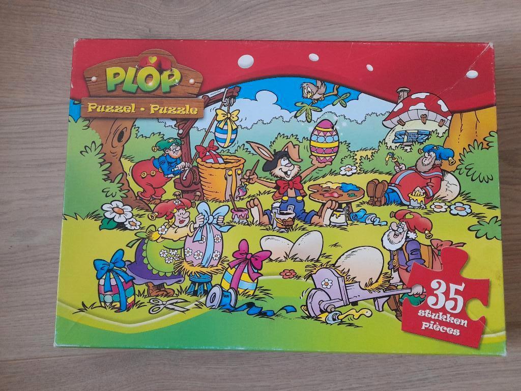 Puzzel Kabouter Plop, Ophalen of Verzenden, Gebruikt