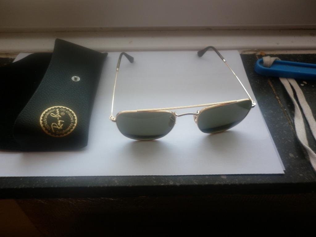 lunettes soleil ray ban, Lunettes de soleil avec correction, Enlèvement ou Envoi, Autres couleurs, Utilisé
