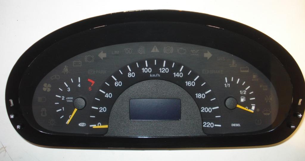 Km teller MB Vito Viano Sprinter reparatie instrument, Auto-onderdelen, Dashboard en Schakelaars, Mercedes-Benz, Gebruikt, Verzenden