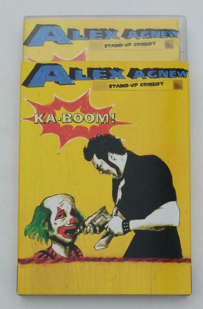 Alex Agnew: Ka-Boom ! Comme neuf, Cd's en Dvd's, Dvd's | Cabaret en Sketches, Zo goed als nieuw, Stand-up of Theatershow, Ophalen of Verzenden