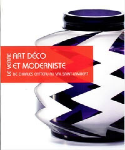 Charles Catteau  3  Glas Art Deco + Modernisme, Verzenden