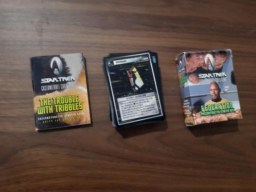 Star Trek Starter Deck, Ophalen of Verzenden, Gebruikt, Spel