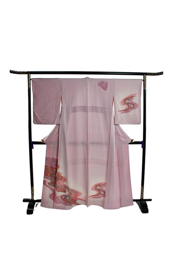 Japanse Kimono, Verzenden, Gedragen, Blauw