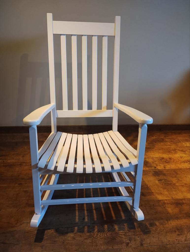 Schommelstoel in zeer mooie staat!, Ophalen, Hout