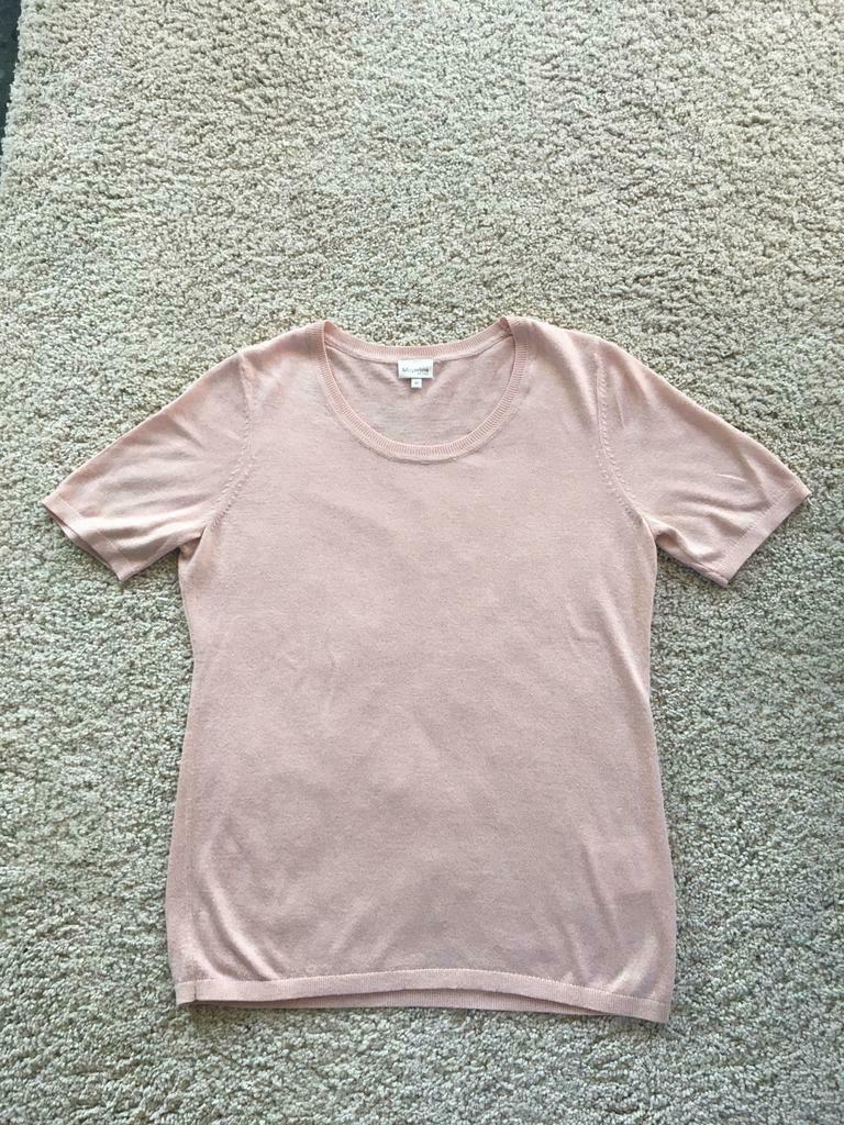 Lichtroze t-shirt Mayerline medium, Maat 38/40 (M), Mayerline, Ophalen of Verzenden, Zo goed als nieuw