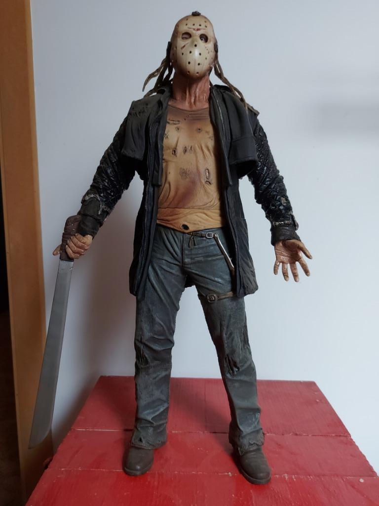 Jason Voorhees beeld schaal 1/10, Collections, Enlèvement ou Envoi, Comme neuf