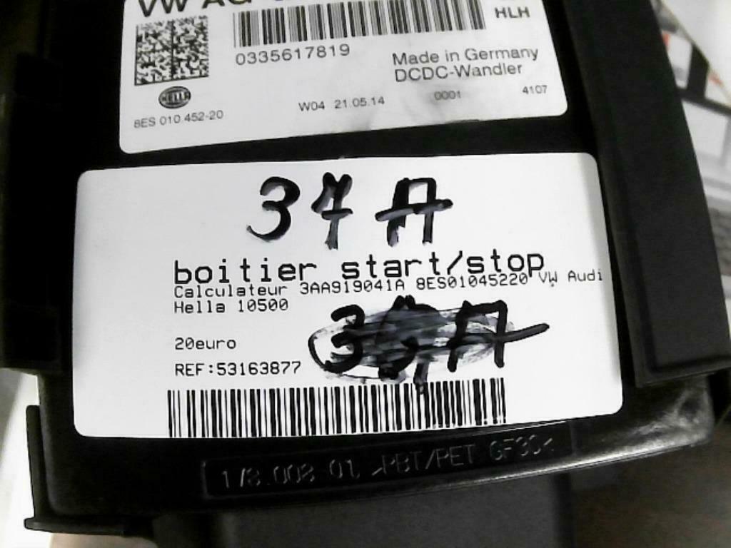 Boitier Start stop Seat Ibiza 3AA919041A (37A), Ophalen of Verzenden, Gebruikt, Seat
