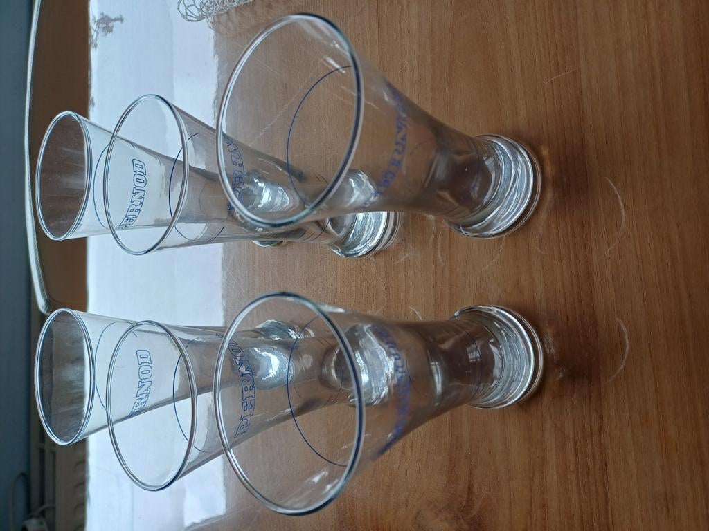 Pernod glazen (6stuks), Ophalen of Verzenden, Zo goed als nieuw