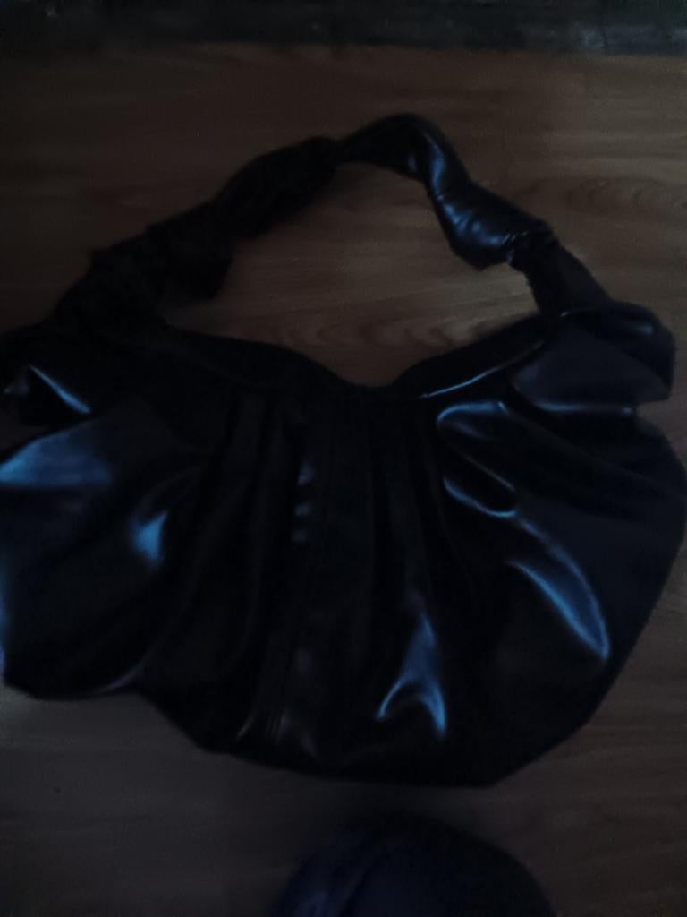 Sac noir cuir, Comme neuf, Noir, Sac à main