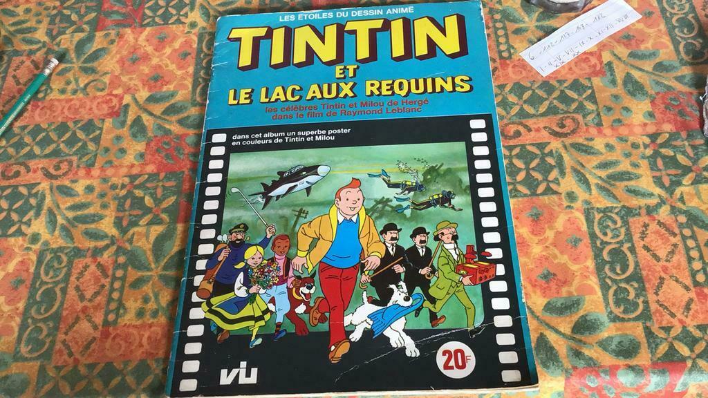 Vanderhout tintin et le lac aux requins (w3), Enlèvement ou Envoi, Utilisé, Vanderhout, Album d'images