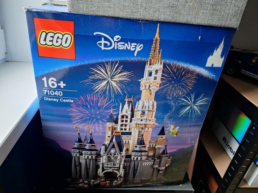 Lego Disney castle 71040, Ophalen, Zo goed als nieuw, Complete set, Lego