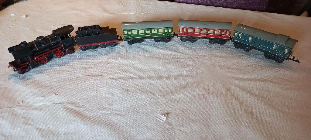 Train miniature Distler, années 1950, Autres marques, Analogique, Enlèvement ou Envoi, Courant alternatif