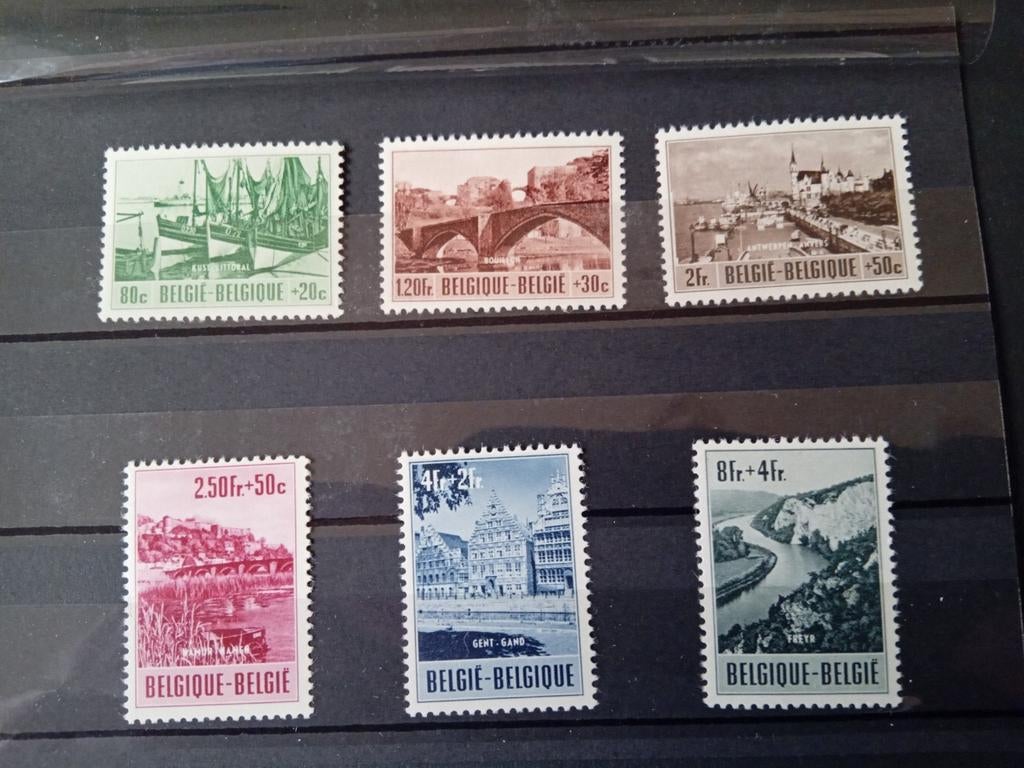 Timbres de Belgique n 918/923** lot 32B, Enlèvement ou Envoi
