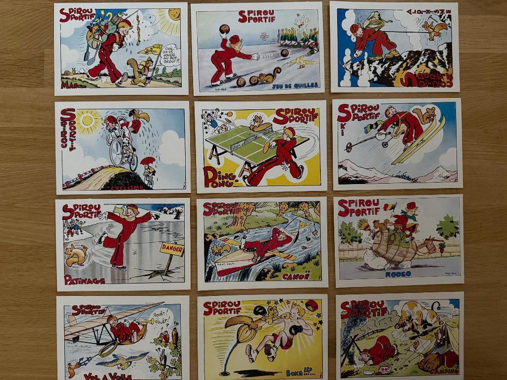 Cartes postales Spirou de 1941, Collections, Enlèvement, 1940 à 1960, Non affranchie, Bruxelles (Capitale)