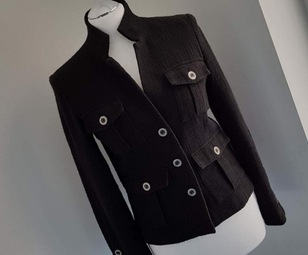 Stijlvolle dames Laura Clement blazer maat 38, Kleding | Dames, Maat 38/40 (M), Zwart, Nieuw, Ophalen of Verzenden