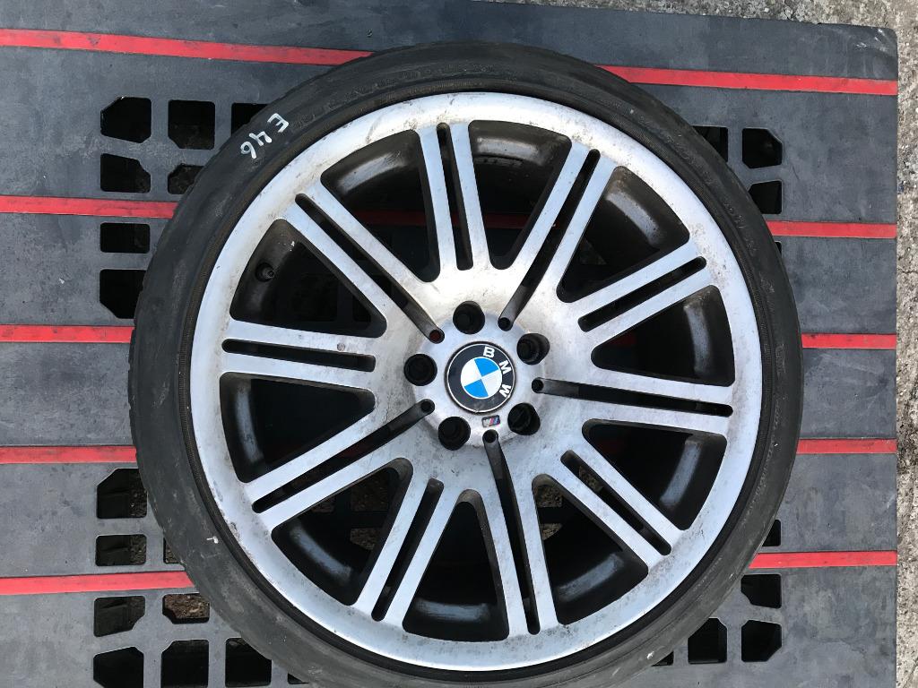 Replica BMW E46 M3 19 inch breedset velg achteras 9.5Jx19H2, Auto-onderdelen, Overige Auto-onderdelen, BMW, Gebruikt, Ophalen of Verzenden
