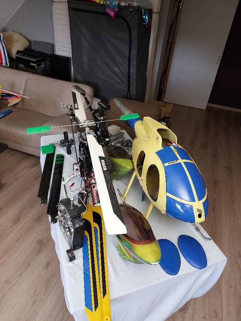 Raptor50v2, Enlèvement ou Envoi, Utilisé, Nitro, Hélicoptère