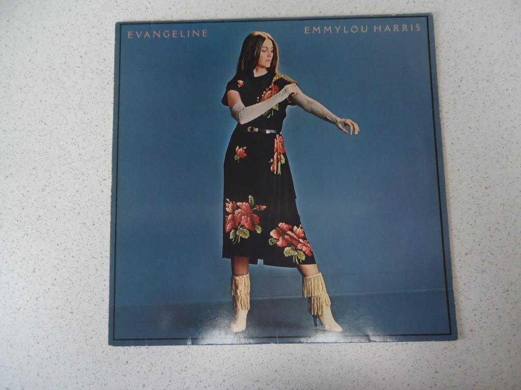 LP van "Emmylou Harris" Evangeline anno 1981., Enlèvement ou Envoi, Utilisé, 12 pouces