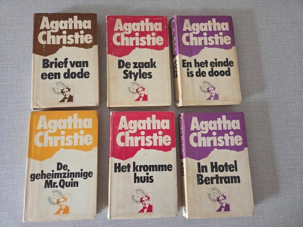 6 x Agatha Christie, Ophalen of Verzenden, Gelezen